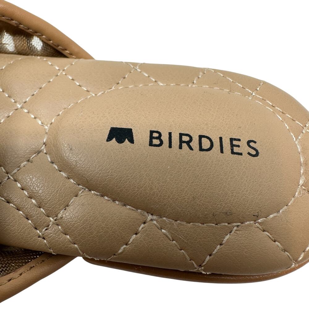 Birdies The Phoebe Woven Mule Flats Rattan‎ Faux Leather Tan Size US 5.5 - Picture 14 of 14
